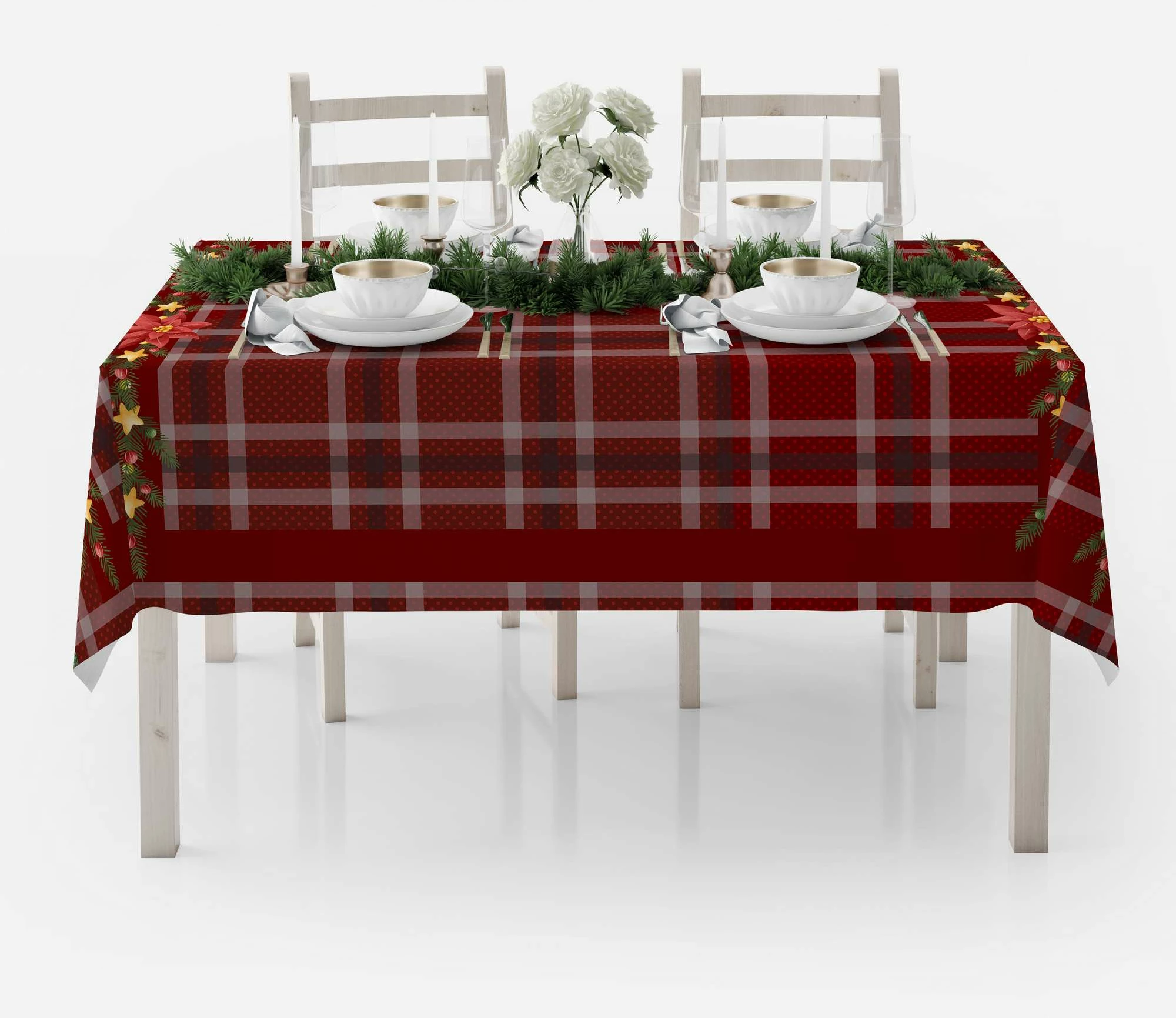 Mbulesë tavoline Hermia Concept, shumëngjyrëshe, 140x140cm