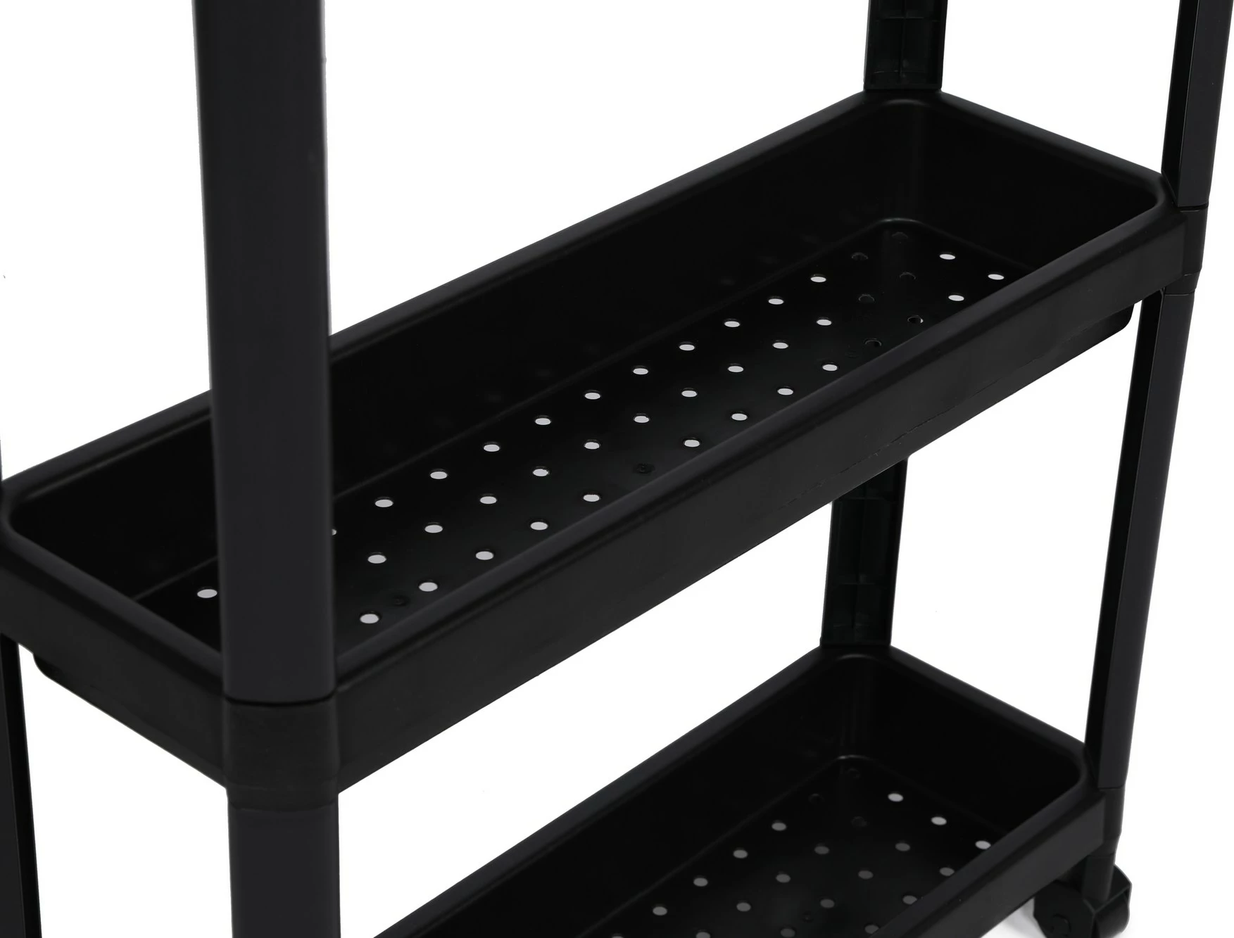 Raft plastik shumëpërdorimësh, ngjyrë e zezë, OMS-004-SYH