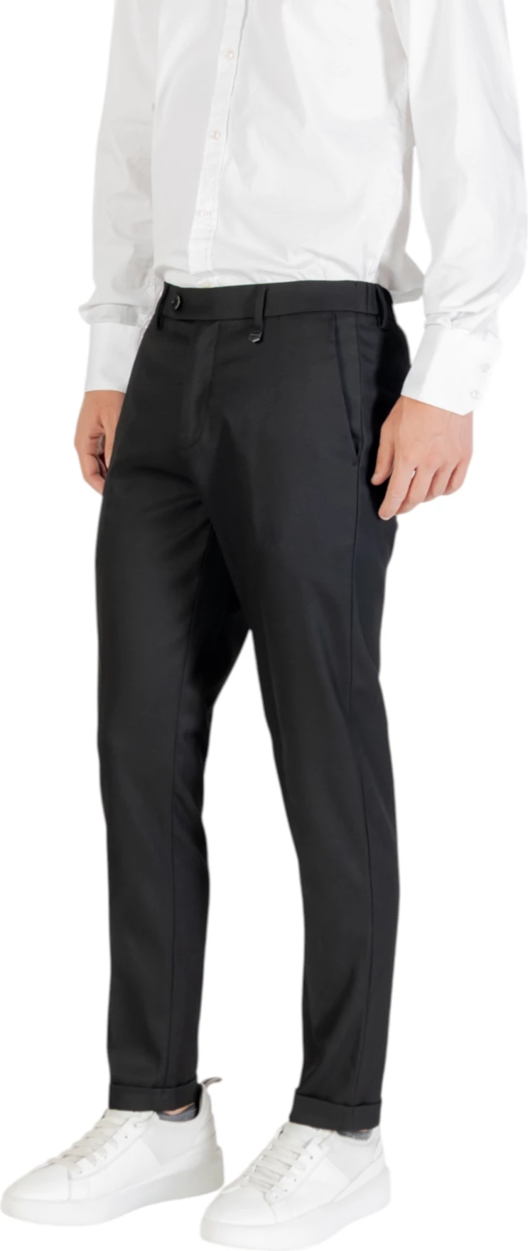Pantallona për meshkuj Antony Morato RAD Slim Ankle Length Fit MMTR00768-FA600285, të zeza [Madhësia: W38]