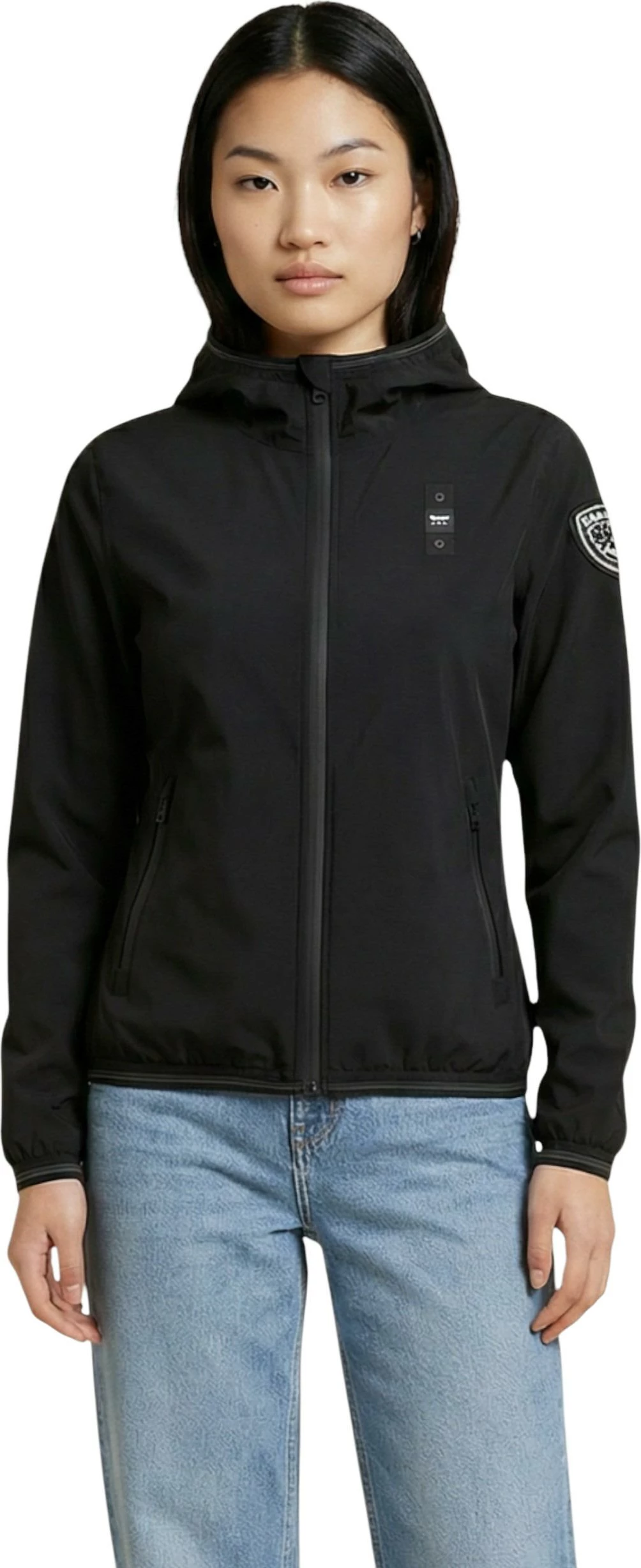 Jakne për femra Blauer NAY 26SBLDC11095, e zezë