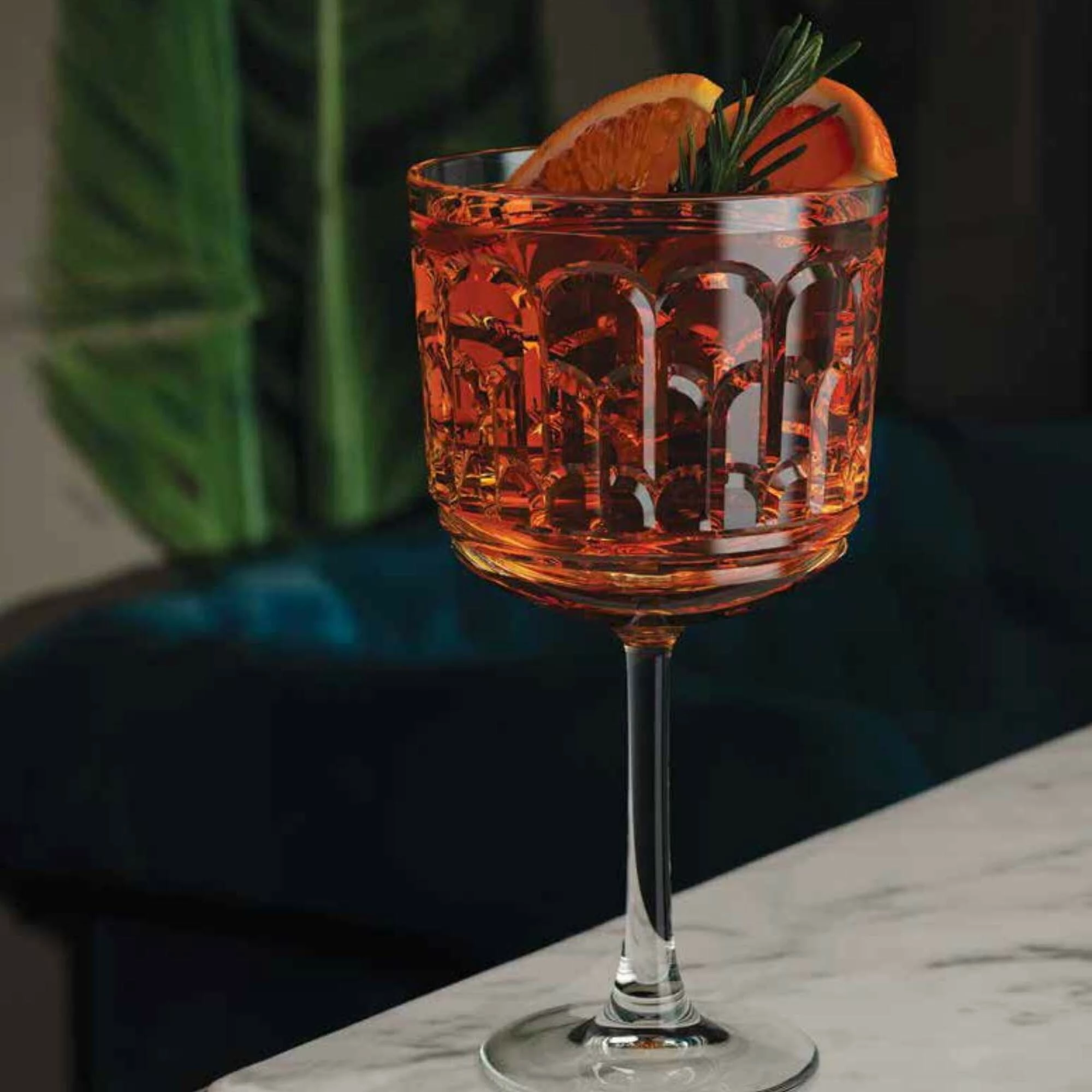 Gotë kokteji LAV Horeca Archie 470ml, transparente, set 6 copë