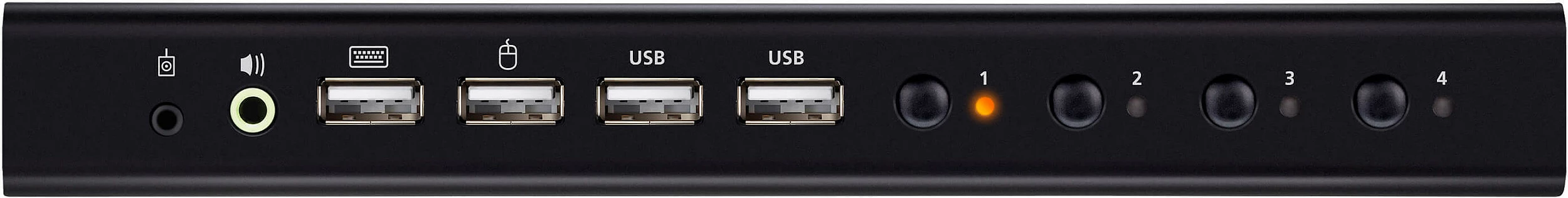 KVM Switch ATEN CS784H, 4-Port HDMI 4K, USB Hub, i zi