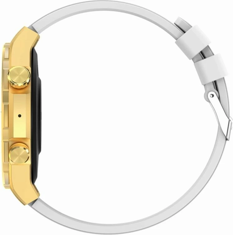 Smartwatch Gravity për femra, e bardhë