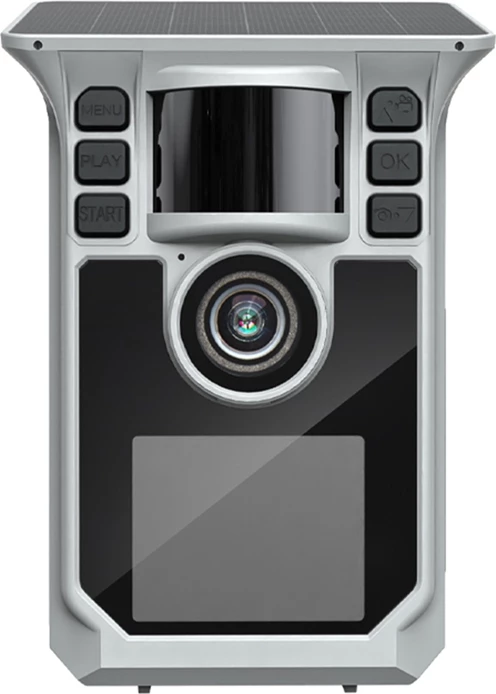 Kamerë foto-kurth KJK HRIVCAM HR-HC13 me panel diellor, 64 MP, 4K, IP67