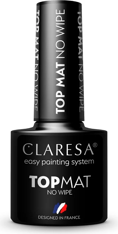 Top coat mat për thonj Claresa Top Matt No Wipe 5g