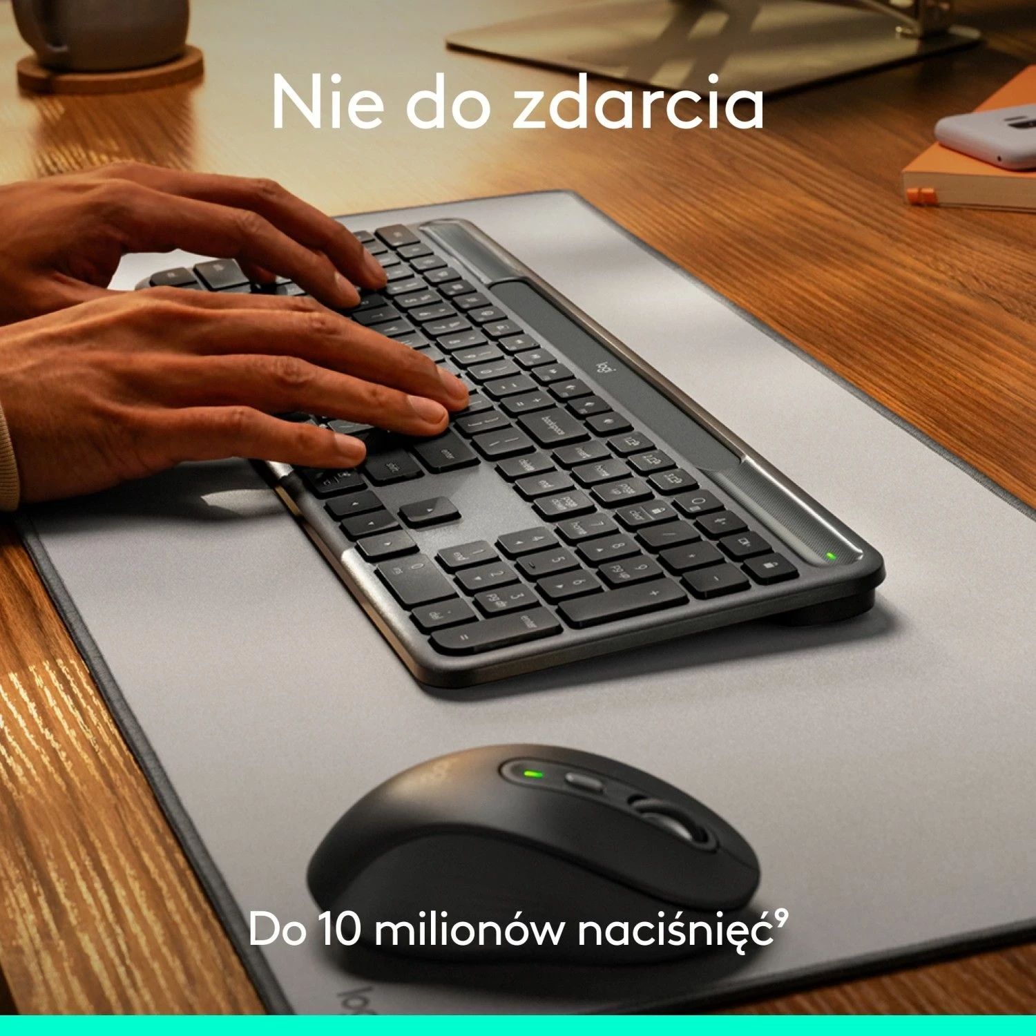 Tastierë Logitech Signature Slim Solar+ grafit