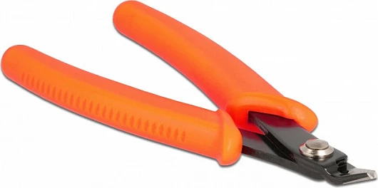 Pinca prerëse anësore DeLOCK 135 mm, doreza plastike portokalli