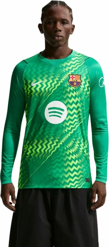 Fanellë portieri për meshkuj Nike FC Barcelona Stadium Goalkeeper 2026/27 II1997 324, e gjelbër