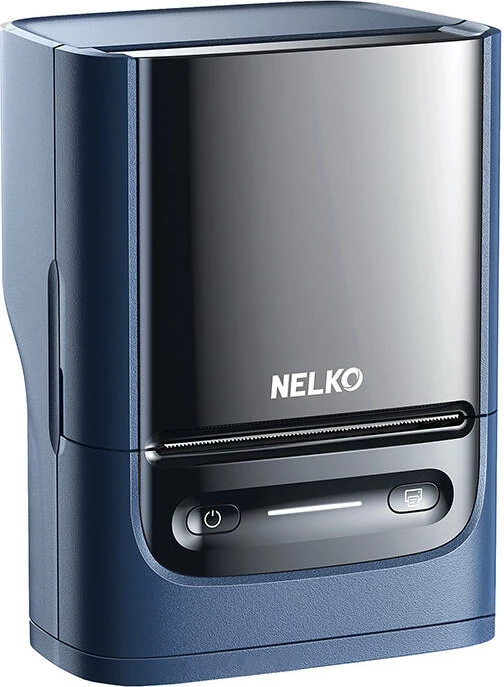 Printer etiketa termik Nelko PM220, Bluetooth, 1200 mAh, Kaltër