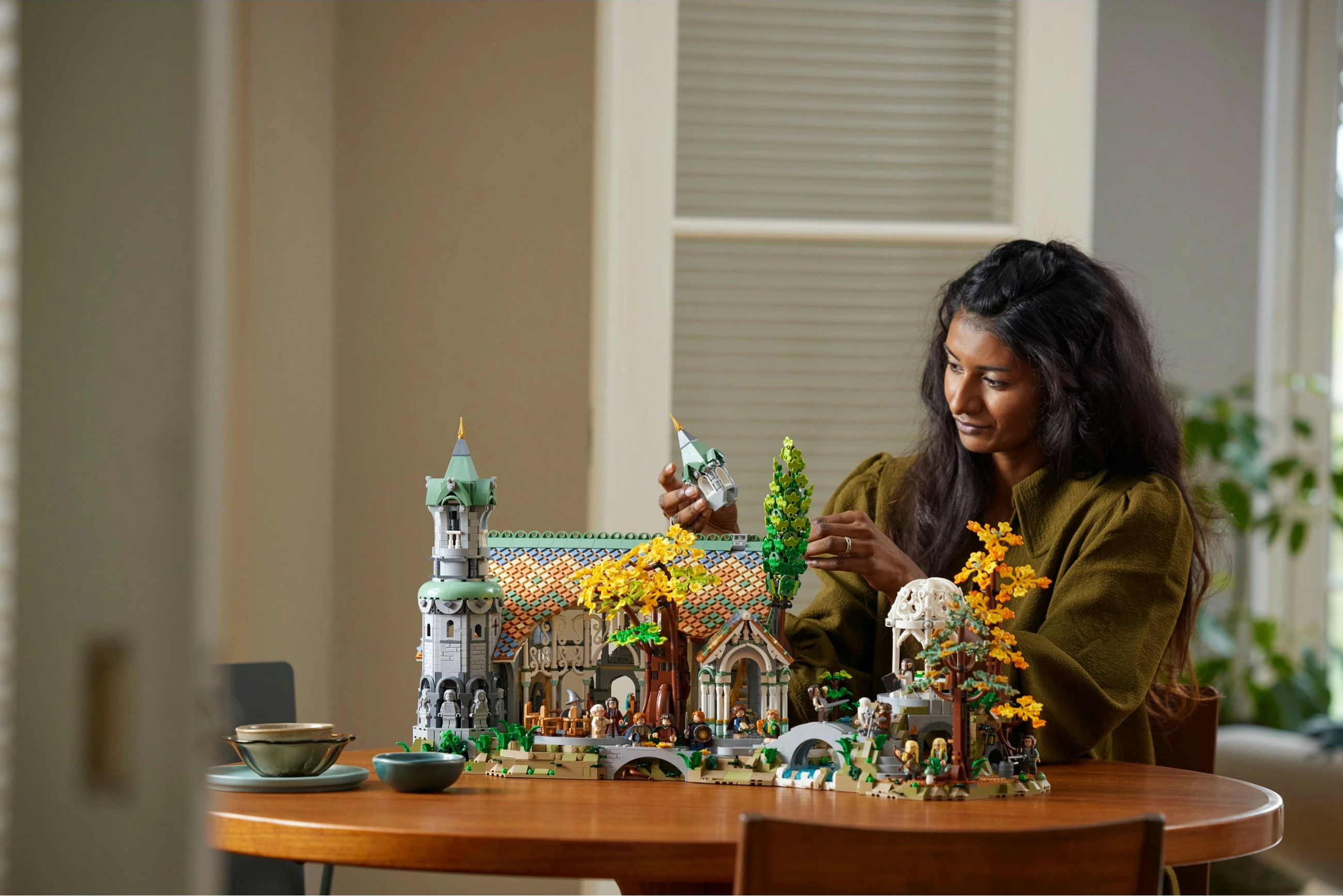 Set ndërtimi LEGO The Lord of the Rings: Rivendell, 6167 pjesë, plastikë, shumëngjyrësh