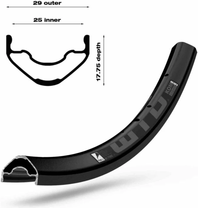 Rrathë biçiklete WTB për meshkuj, të zi