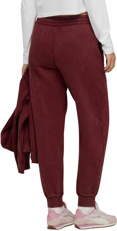 Pantallona sportive Puma për femra, të kuqe