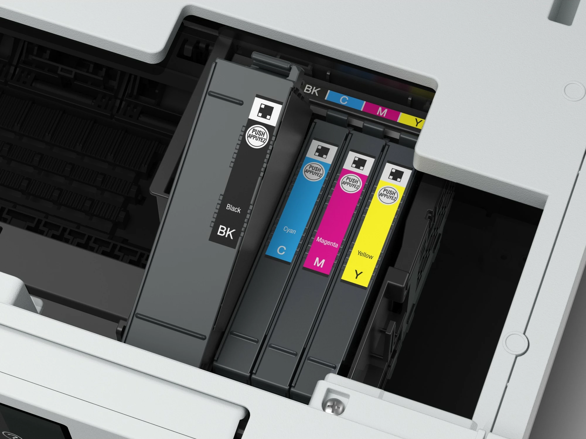 Printer multifunksional Epson WorkForce Pro WF-C4810DTWF, Wi-Fi, ADF, Duplex, i bardhë