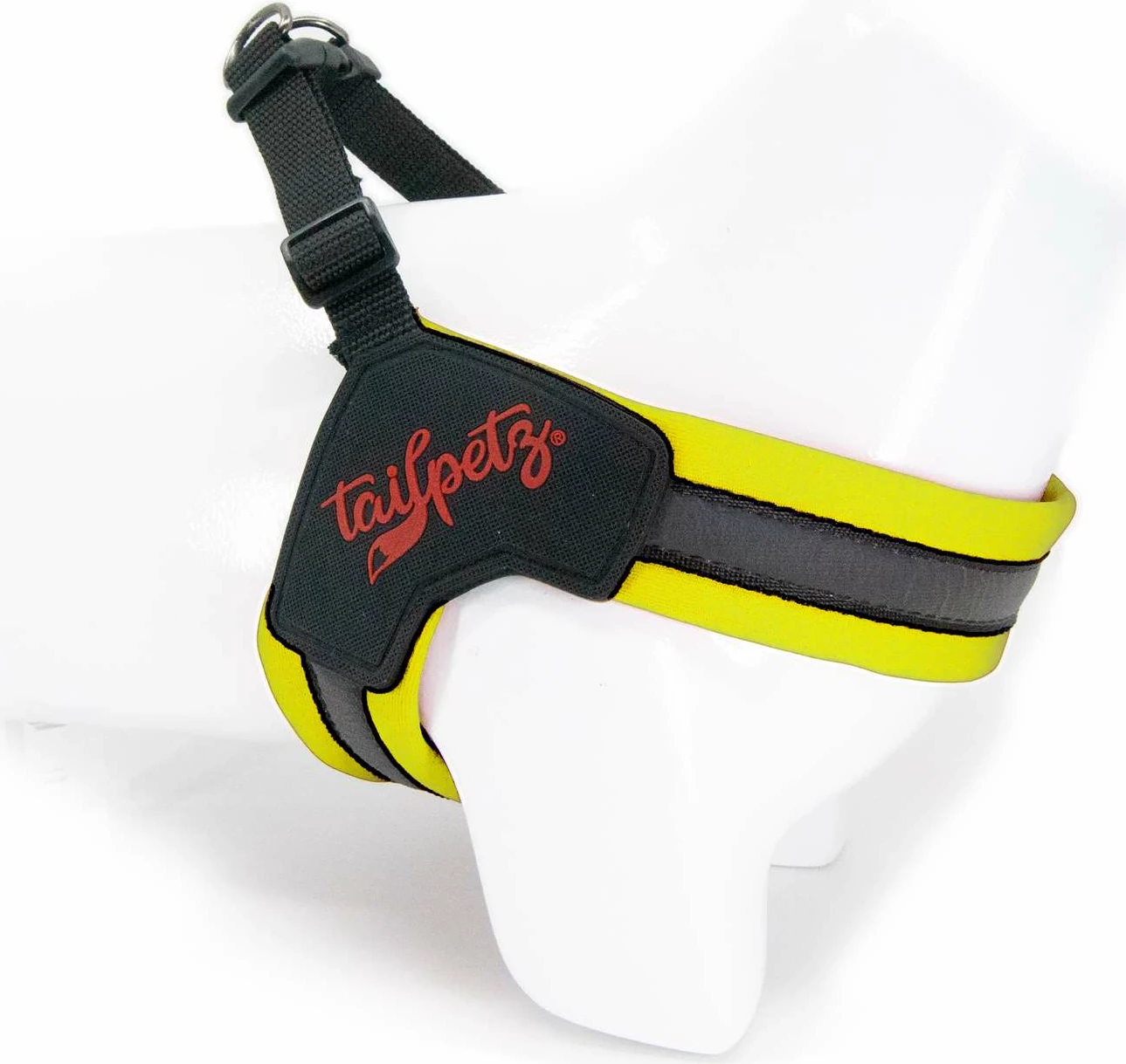 Parzmore qeni Neon Lime, Paws & Whiskers, V-Harness