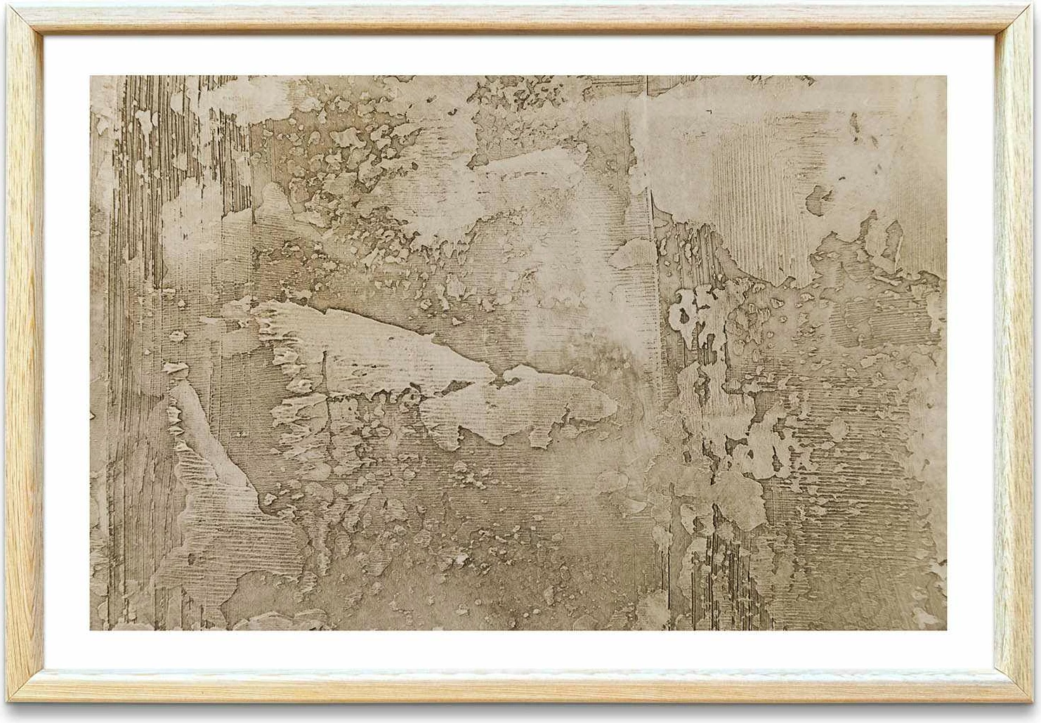 Pikturë dekorative me kornizë MDF Wallity, Ahswabisabi-041, 42x62cm