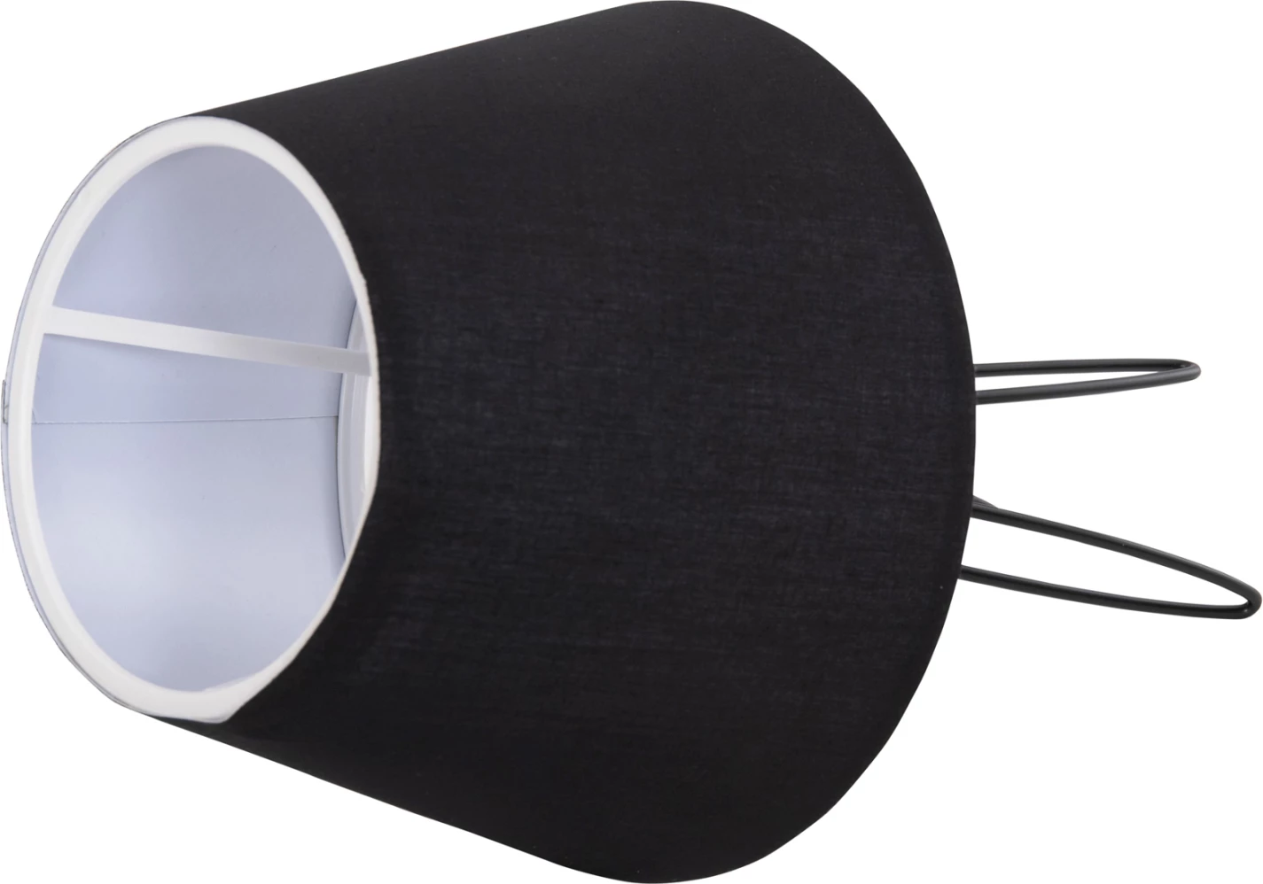 Llambë tavoline LIVO FH4708.01 e zezë me bazë trekëmbëshe metalike Φ22x36Hcm