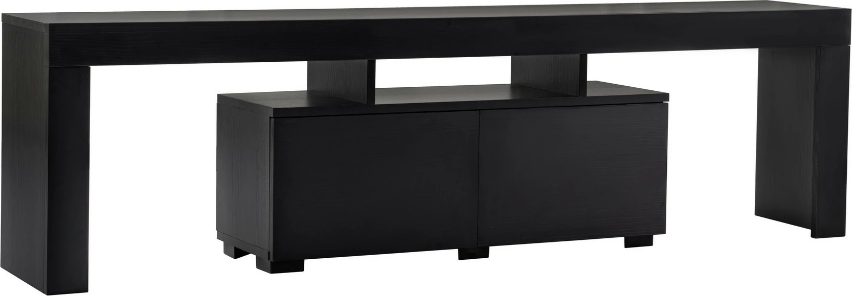Komodë TV Nordure, Enclave, dru i zi