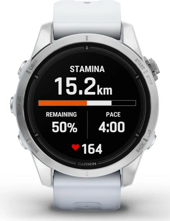Smartwatch Garmin Epix Pro Gen 2 42mm bardhë/argjend