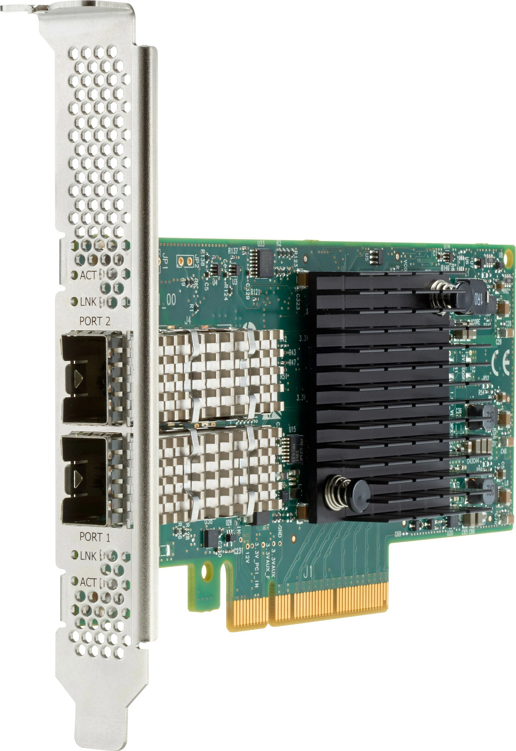 Kartelë rrjeti HPE Broadcom BCM57414, PCI Express 3.0, 2x SFP28, 10/25GbE