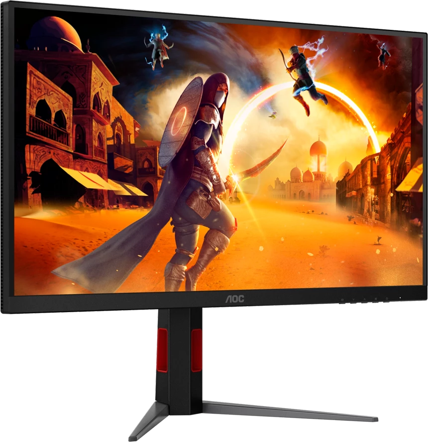 Monitor gaming AOC U27G4XM 27" 4K UHD 160Hz Fast IPS Mini LED HDR1000, i zi/kuq