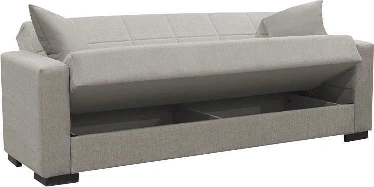 Set dhome ndenje 2 pjesë Vox, ngjyrë gri e lehtë