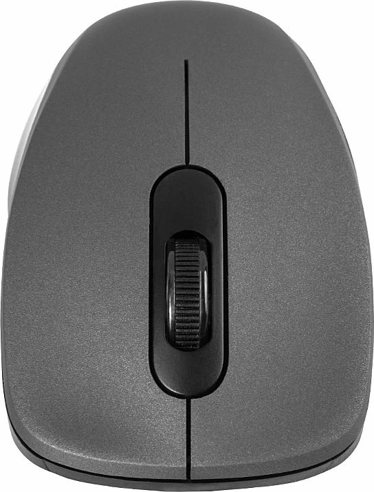 Maus Modecom WM10S Silent 1600 DPI wireless USB, e zezë