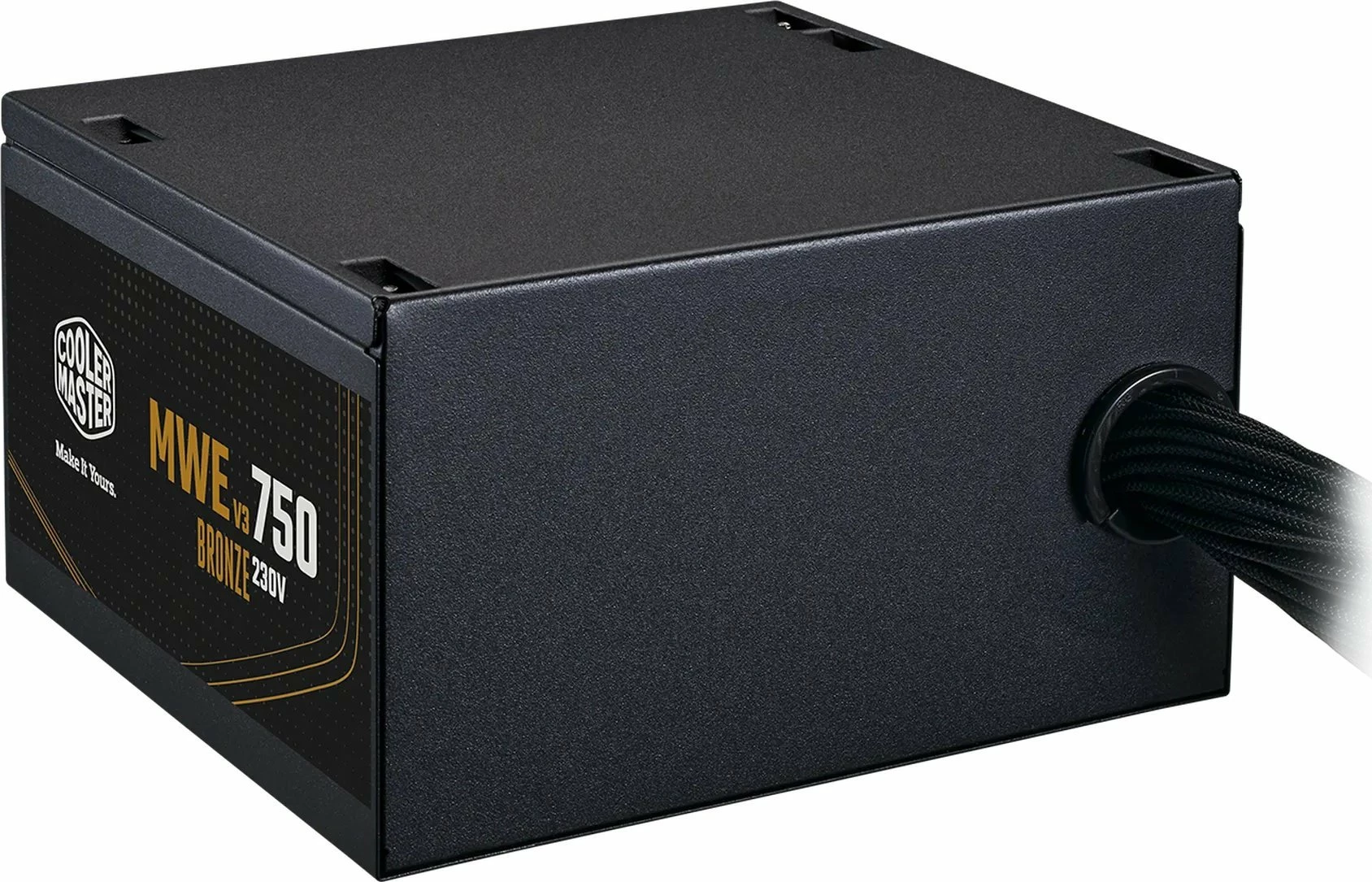Furnizues rryme ATX Cooler Master MWE Bronze V3 230V 750W ATX 3.1 80 Plus Bronze (MPE-7501-ACABW-3BEU), i zi