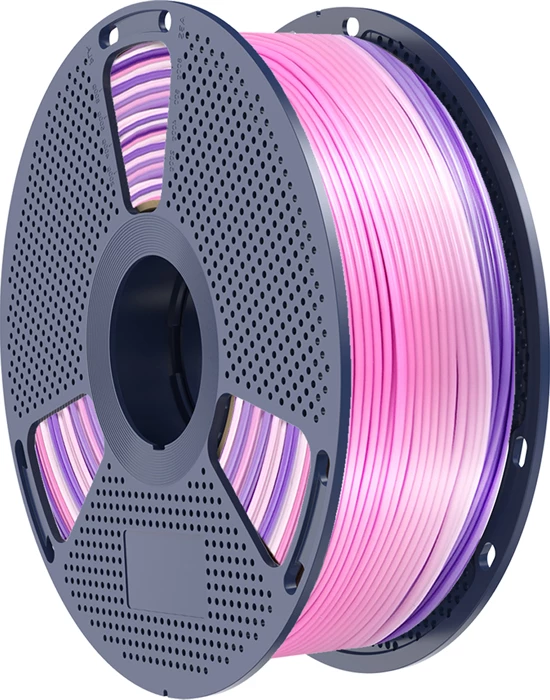 Filament 3D Sunlu PLA+ Silk R 03 1.75 mm 1 kg Rainbow