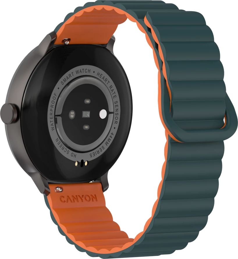 Smartwatch CANYON Jacky SW-69 1.30" Bluetooth 5.1 200mAh jeshile/portokalli