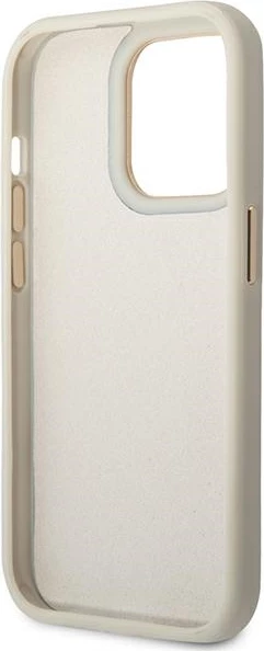 Mbështjellës Guess Croco Collection për iPhone 14 Pro 6.1", argjendtë