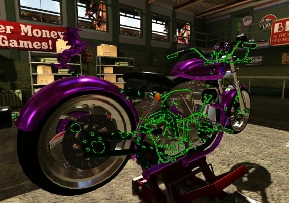 Motorbike Garage Mechanic Simulator EN/DE/PL Global