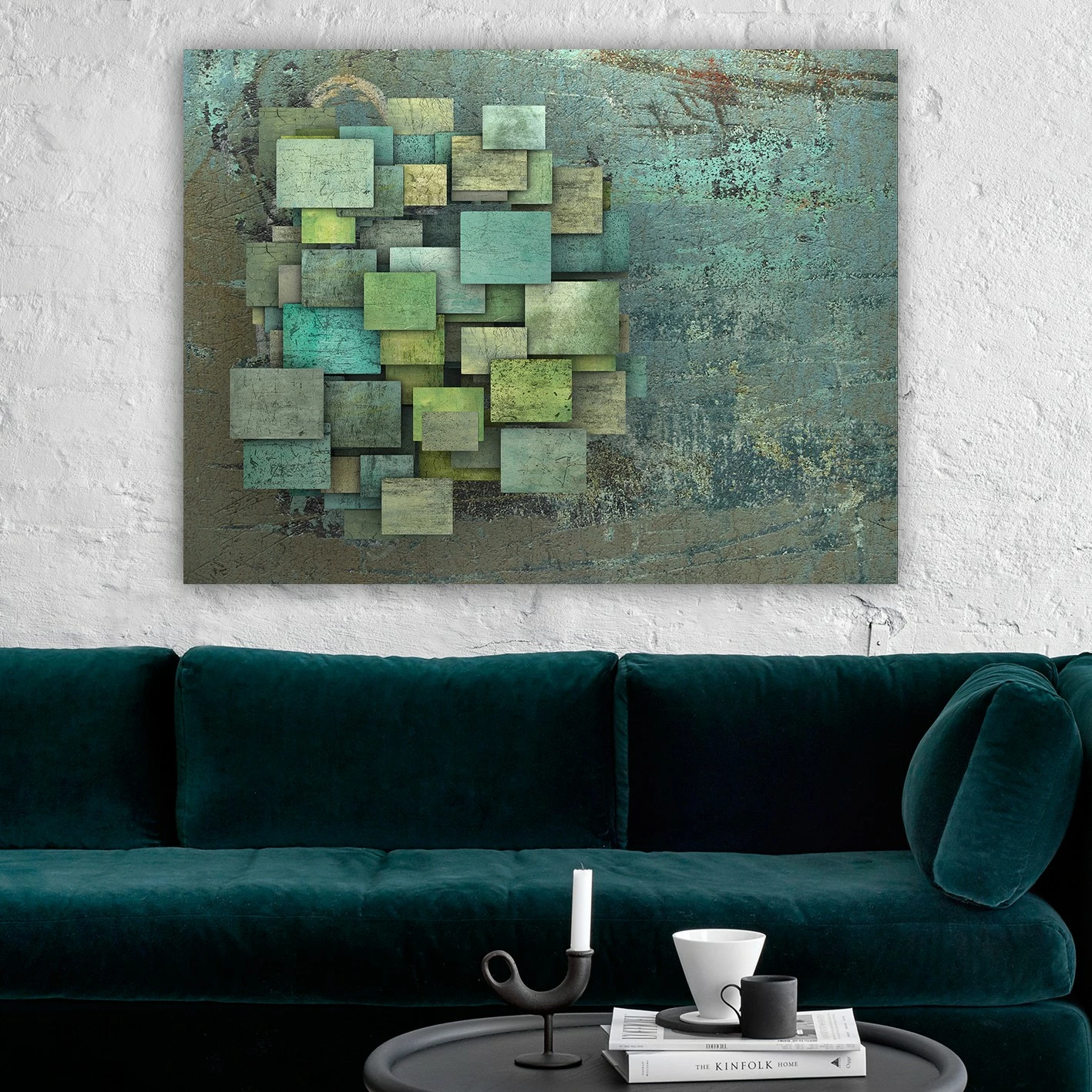 Pikturë dekorative në kanavacë, shumëngjyrëshe, Wallity, 70x100cm, 208523767_70100