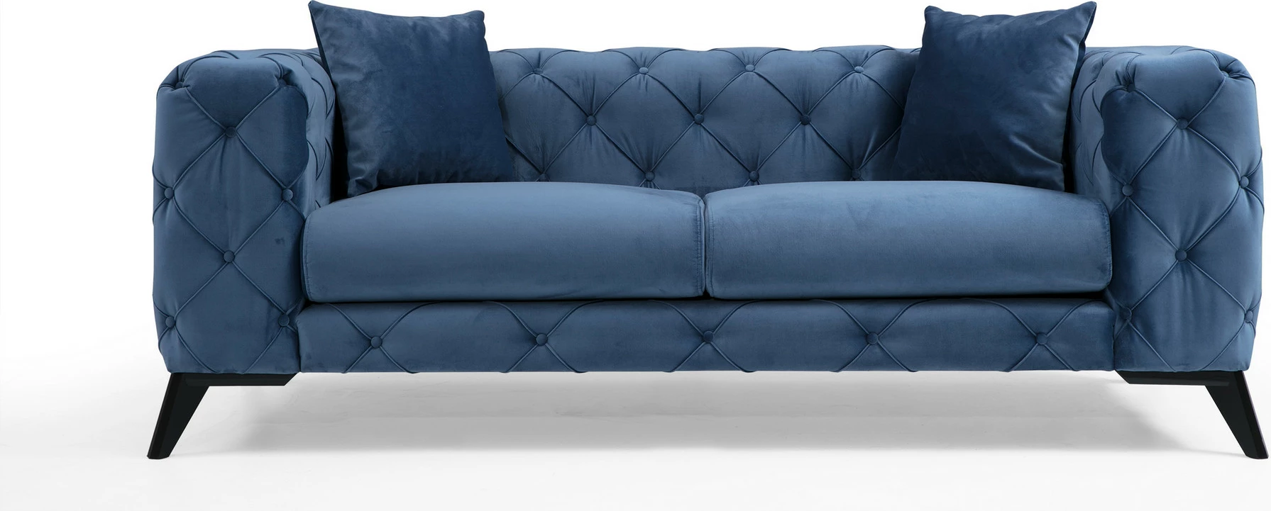 Divan dy ulëshe, ngjyrë kaltër, Como, Atelier del Sofa
