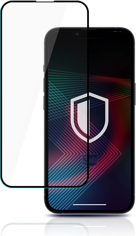Xham mbrojtës 3mk HardGlass Max Lite për iPhone 14 Pro Max, i zi