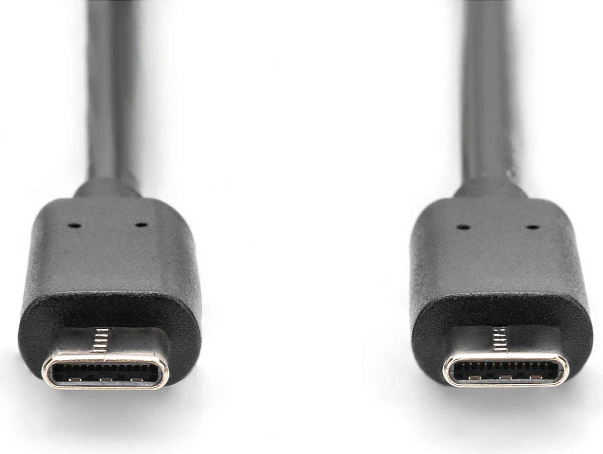 Kabëll USB Type-C Digitus, 1m, USB 3.2 Gen 2, i zi