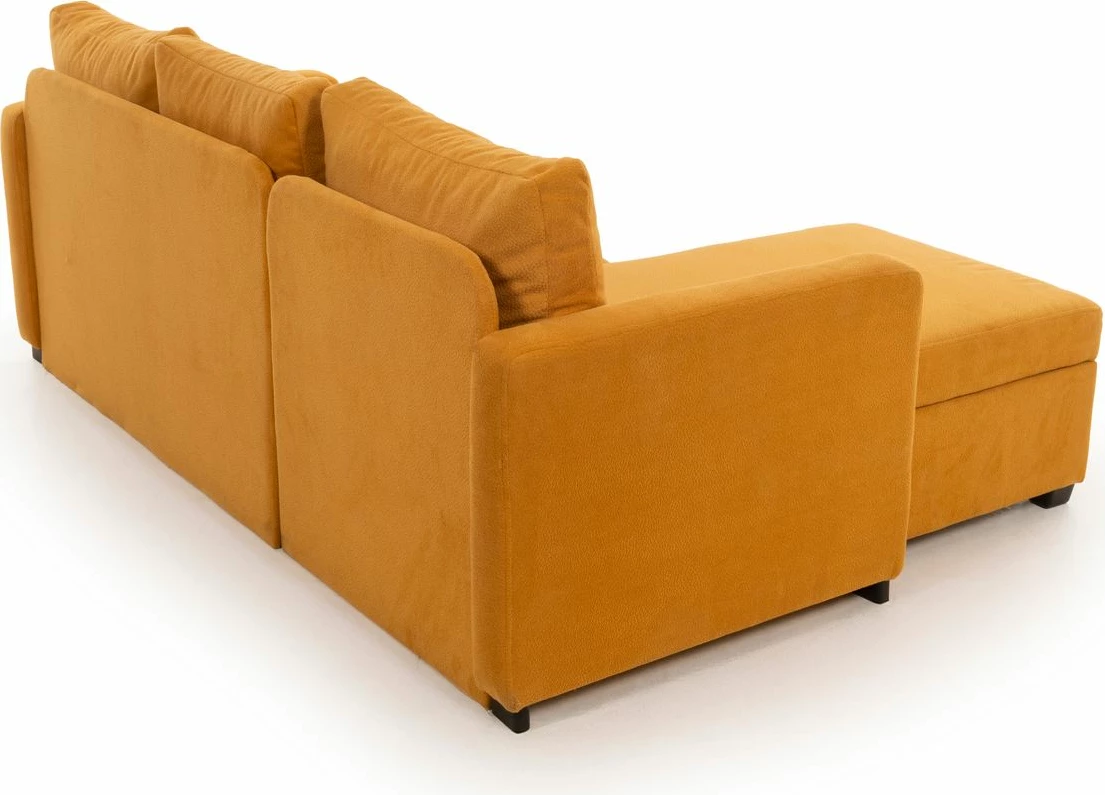 Kënd-sofë krevati, ngjyrë mustard, Atelier del Sofa, Kado