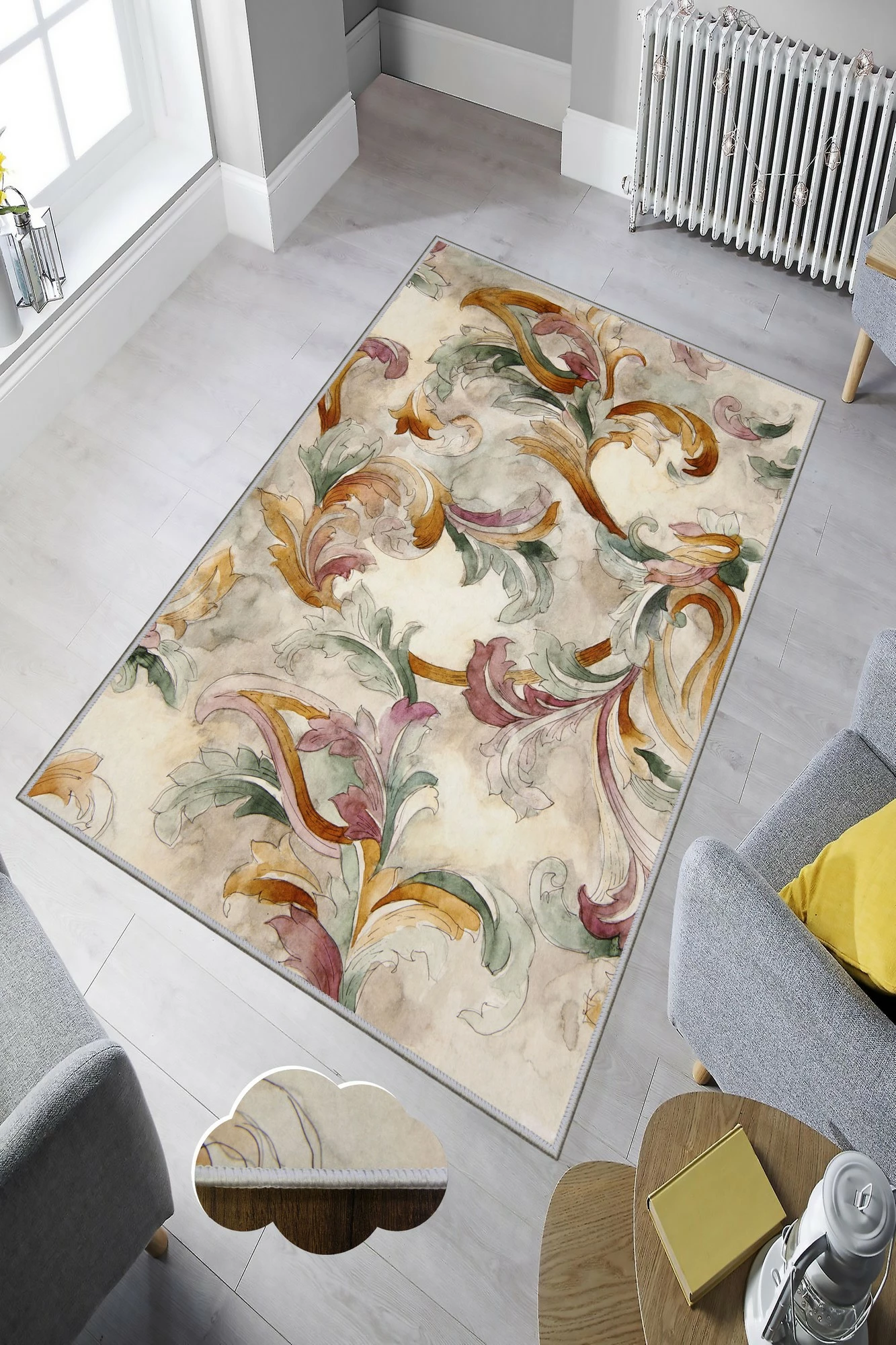 Qilim për korridor, shumëngjyrësh, Conceptum Hypnose, Hmnt55, 80x200cm