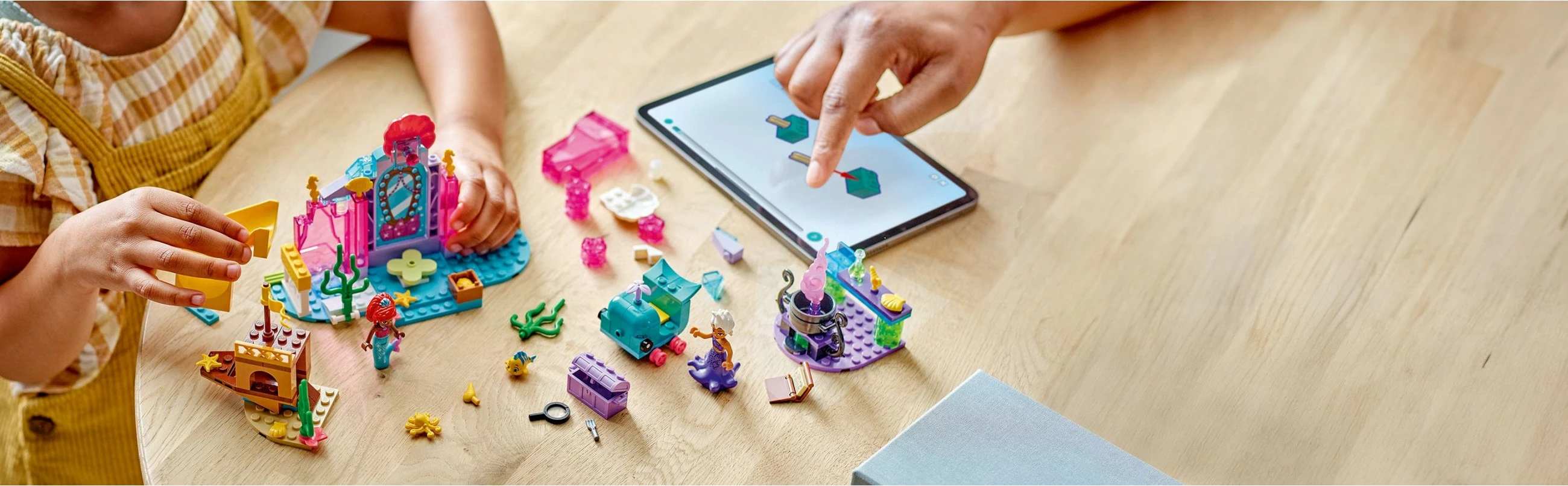 Set ndërtimi LEGO Disney 43254 Arielles Kristallhhle, shumëngjyrësh