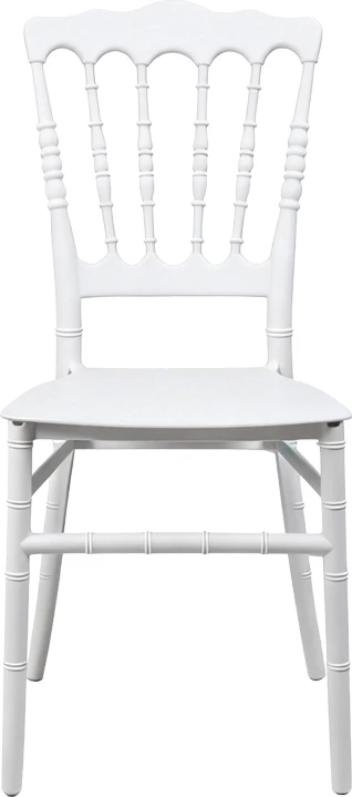 Karrige Napoleon PP e bardhë, 38.5x46.5x89cm