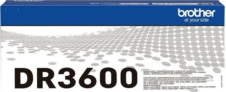 Njësi drum printeri, Brother DR-3600, deri 24,000 faqe, e zezë