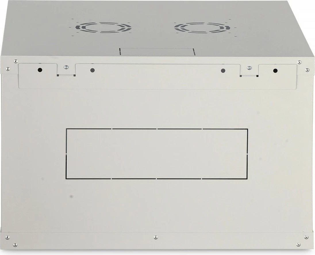 Kabinë rrjeti murale 19", Digitus DN-37102, 7U, 385x600x600 mm, derë xhami, 60 kg, gri, i pamontuar