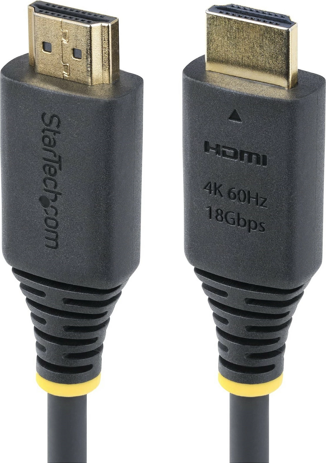 Kabllo HDMI StarTech Premium Certified 2.4m, HDMI 2.0, 4K 60Hz, 18Gbps, HDR10, ARC, e zezë