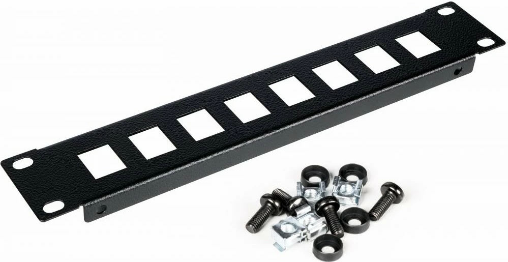 Patchpanel rrjeti EQUIP 10 inch, Keystone, 1U, i zi