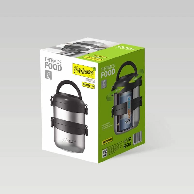 Termus ushqimi MAESTRO MR-1635-150, 1.5L, zi/çelik