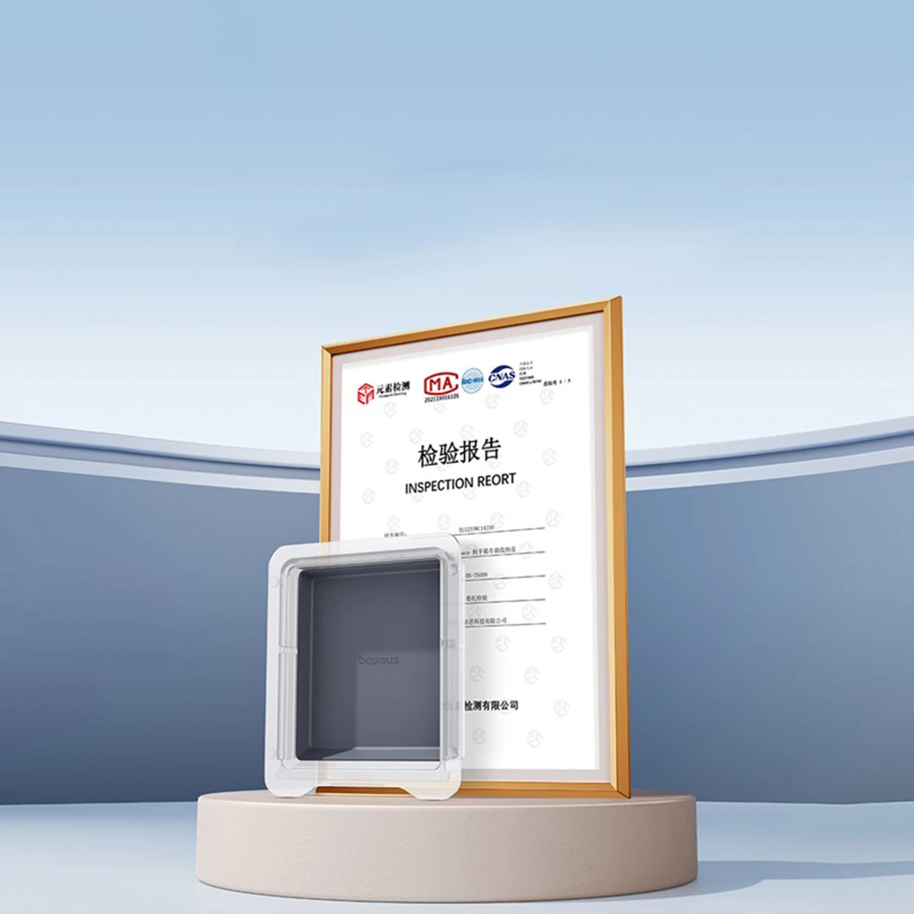 Organizator makine Baseus T-Space Series për Tesla Model 3/Y, silikon, gri