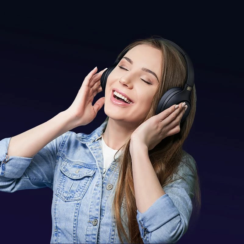 Kufje over-ear QCY H3, blu
