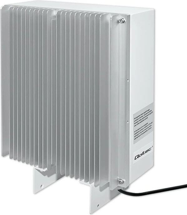 Inverter solar Qoltec 53867, 3kW/4kW, MPPT, BYPASS, LCD, Wi-Fi, Bardhë