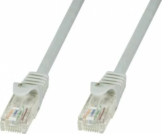Kabllo rrjeti Techly TechlyPro 307940 (ICOC CCA5U-020T) Cat5e U/UTP CCA 2m RJ45-RJ45, gri, 1 copë