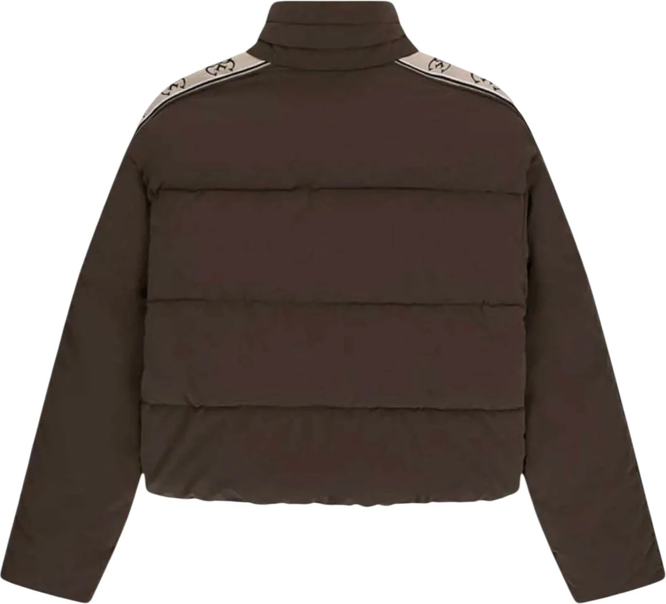 Jakne puffer për femra Guess Active New Jean V5BL11 WGYC2, kafe [Madhësia: S]