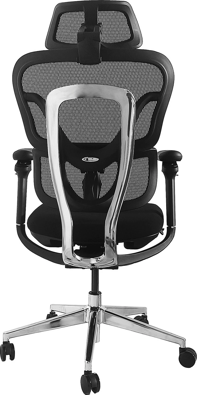 Karrige zyre ergonomike EQUIP SFS, mesh, mbështetëse koke, 3D armrests, 150 kg, e zezë